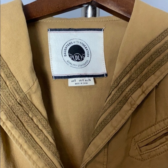 Anthro Sailor #222 Marine Khaki Jacket - Picture 4 of 8